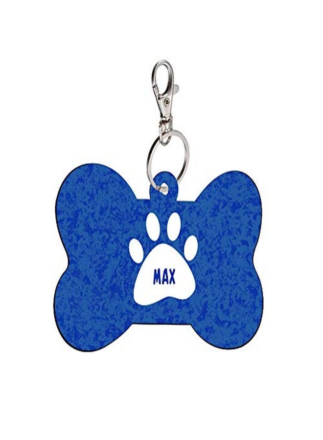 Sky Trends Bone Shape Collar Locket/Pendant for Dogs & Puppy -762, Multicolour, Medium, 1 Count - Max